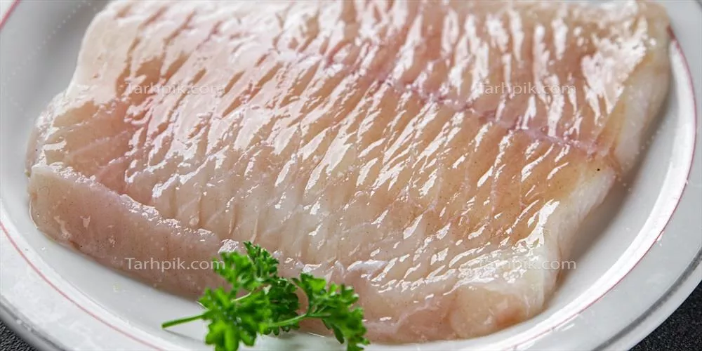 عکس فیله ماهی سفید تازه و خوشمزه برای تهیه پیش غذا و وعده های غذایی