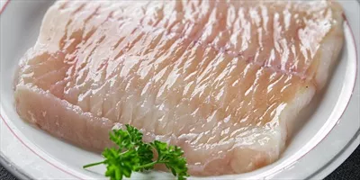 عکس فیله ماهی سفید تازه و خوشمزه برای تهیه پیش غذا و وعده های غذایی
