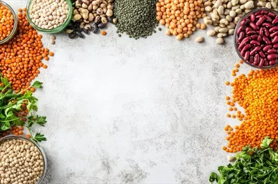 عکس انواع حبوبات تازه و خوشمزه برای تهیه غذاهای سالم و مغذی