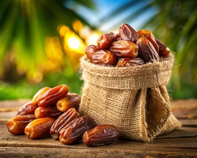 عکس تصویری زیبا از تاریخچه در کیسه ای بر روی میز چوبی