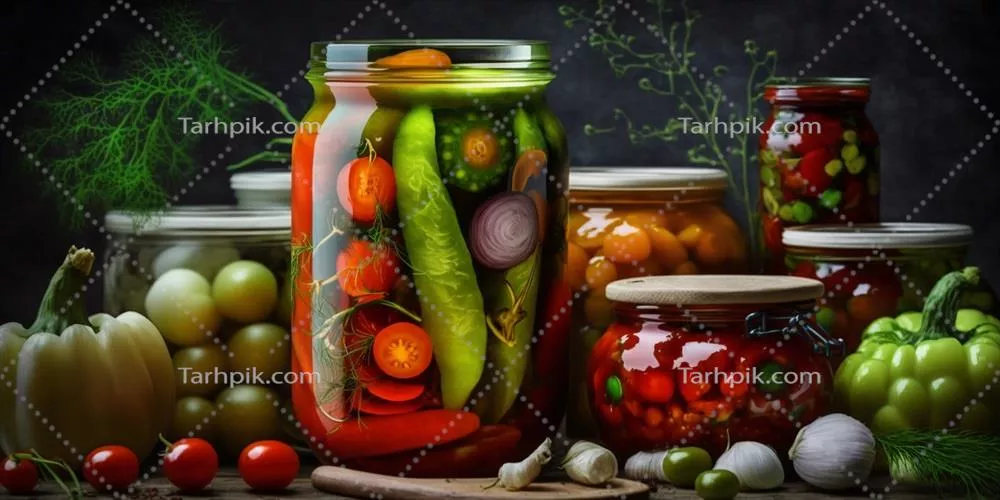 عکس ترشیجات سنتی روسی: تکنیک قدیمی نگهداری مواد غذایی با طعمی بی نظیر