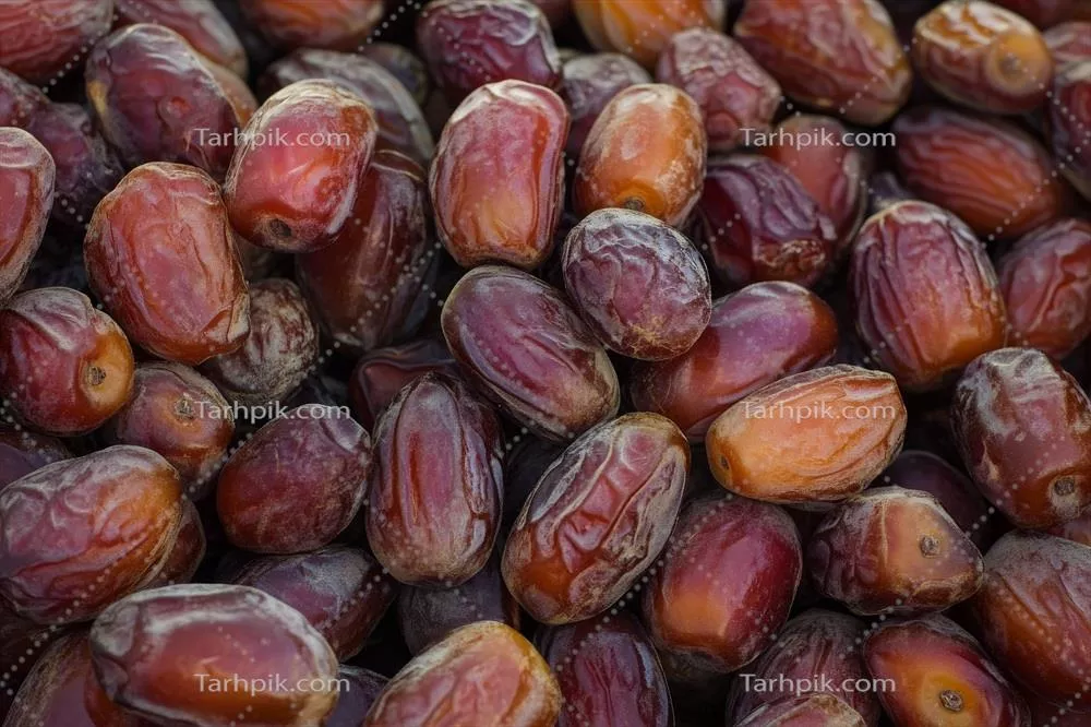 عکس خرماها؛ میوه ای محبوب و مغذی در فرهنگ غذایی خاورمیانه
