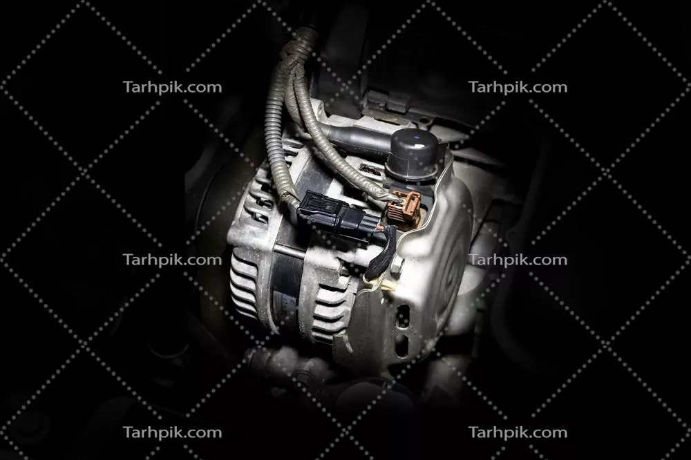 عکس ژنراتور یا دینام برای تولید برق خودرو: بررسی اجزای اصلی و عملکرد آنها