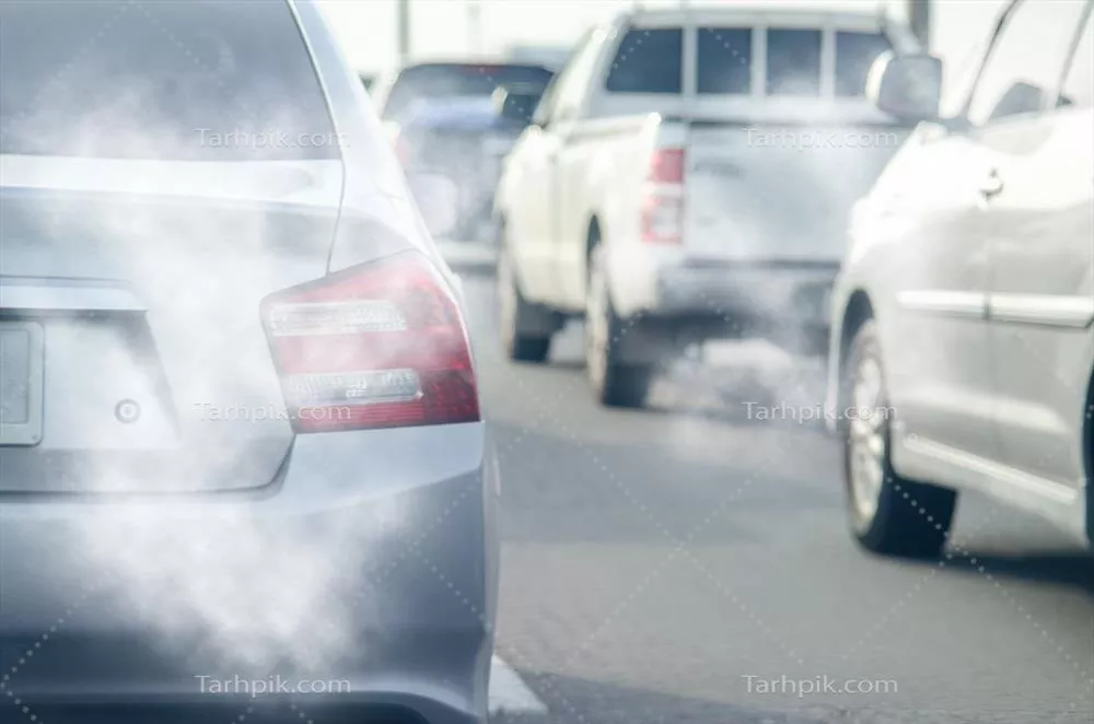 عکس ترافیک و آلودگی هوا: بررسی اثرات خروجی اگزوز خودروها بر محیط زیست