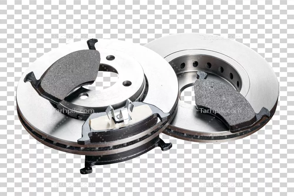 عکس دوربری بررسی دیسک ترمز و لنت های آن: اجزای کلیدی سیستم ترمز خودرو