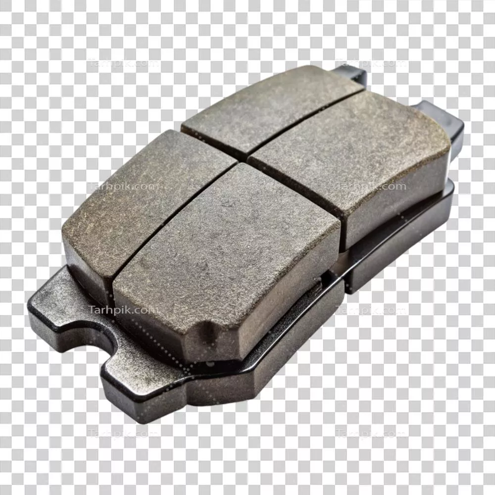 عکس دوربری ست لنت ترمز با طراحی شفاف برای بهبود ایمنی و عملکرد خودرو