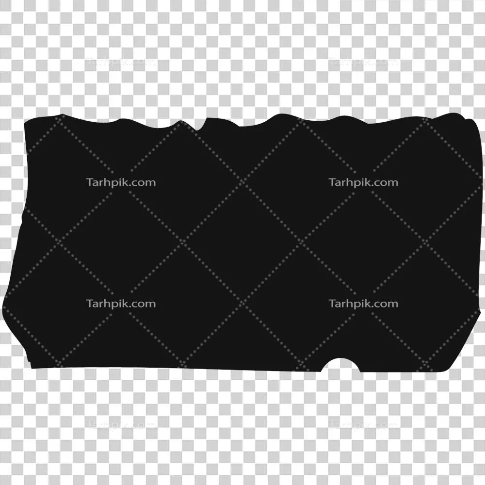 عکس دوربری تصویر بافت کاغذ پاره سیاه برای طراحی و ویرایش گرافیکی