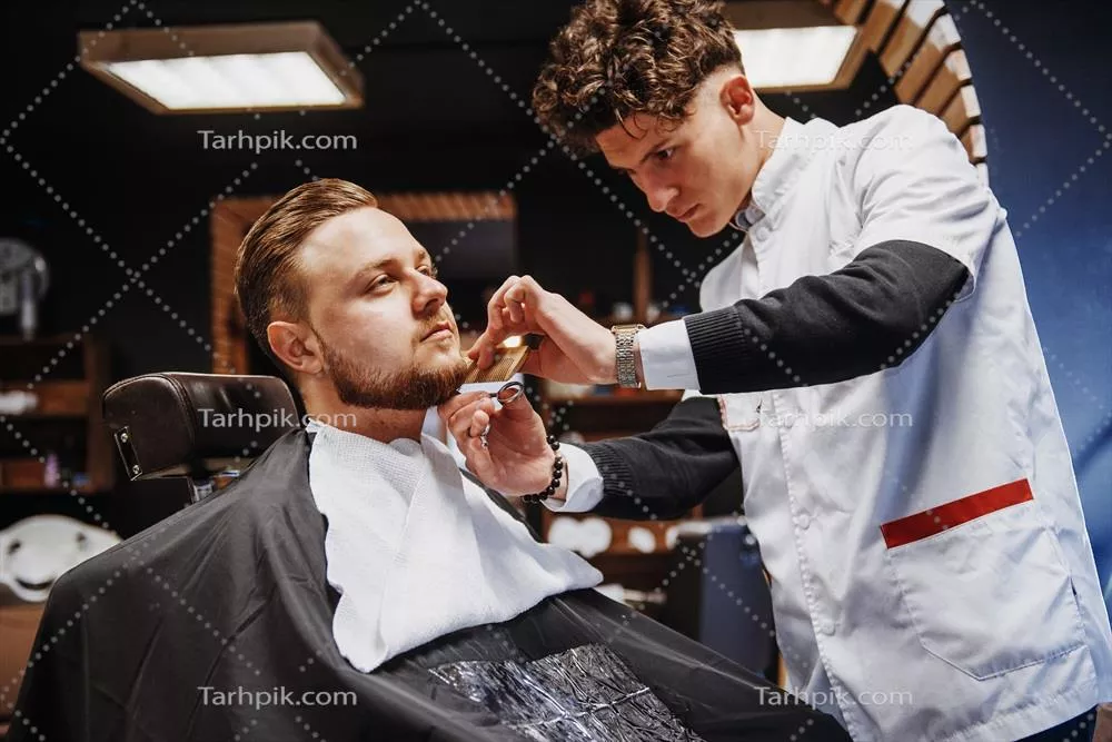 عکس مردان و هنر آرایش مو: تجربه ای در آرایشگاه و سالن زیبایی