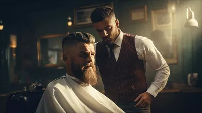 عکس تجربه ای بی نظیر در آرایشگاه: هنر و مهارت آرایشگران حرفه ای