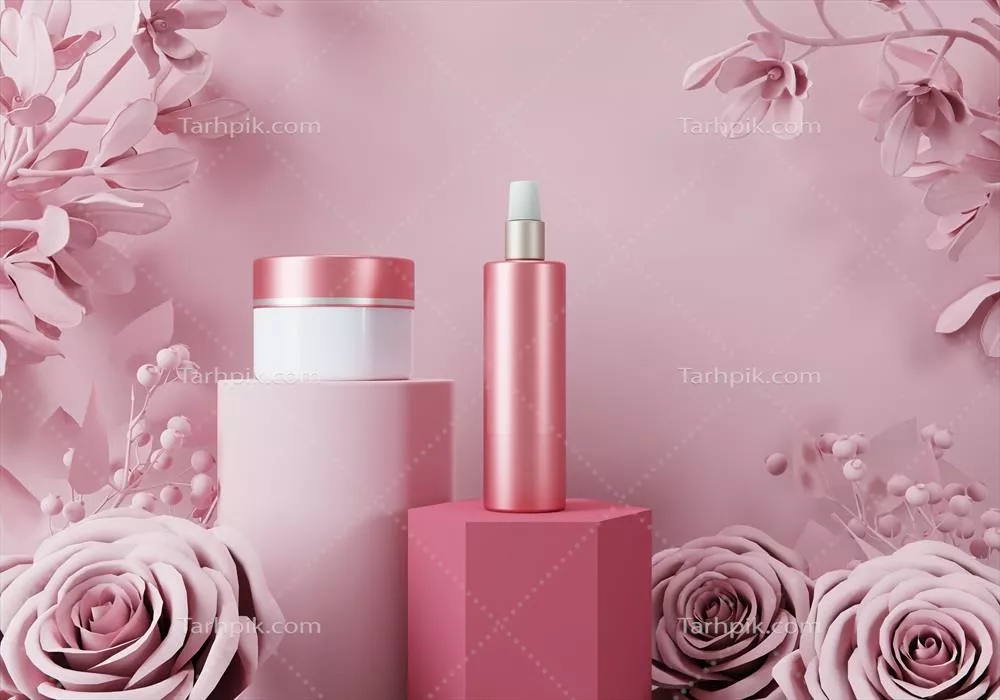 عکس بطری ها و اسپری های مناسب برای داروها و محصولات آرایشی