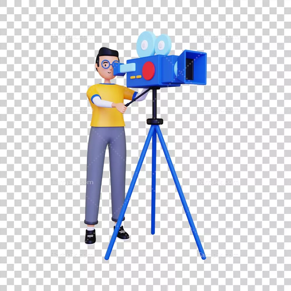 عکس دوربری تولید و طراحی ویدیوهای سه بعدی با کیفیت بالا و خلاقانه