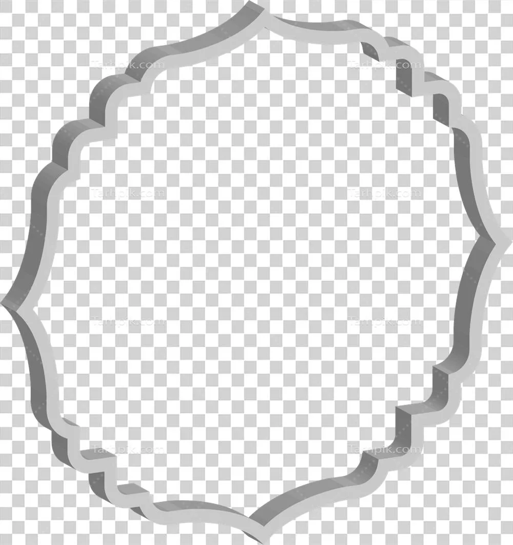 عکس دوربری قاب سه بعدی وینتج با طراحی منحصر به فرد و جذاب