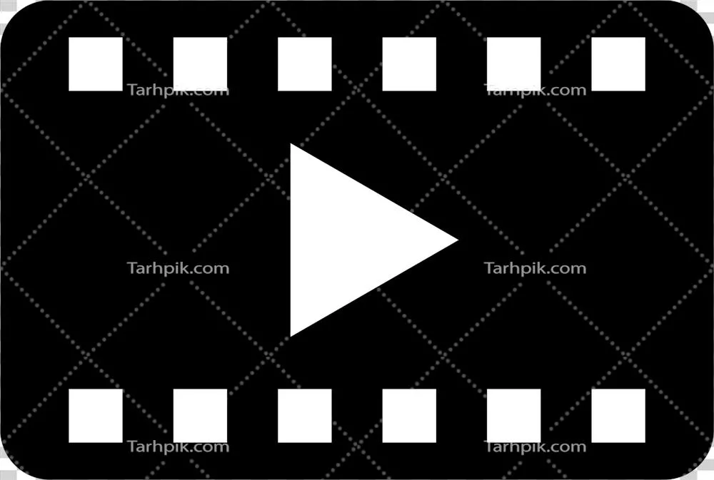 عکس دوربری آیکون نوار فیلم برای طراحی وب سایت و اپلیکیشن شما