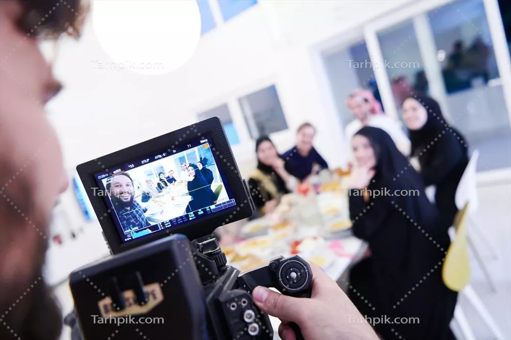 عکس فیلمبرداری حرفه ای از جشن رمضان با کیفیت بالا و خلاقیت منحصر به فرد
