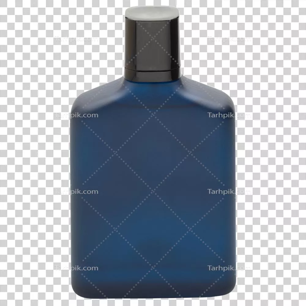 عکس دوربری مدل شیشه عطر با طراحی زیبا و کیفیت بالا برای استفاده در تبلیغات