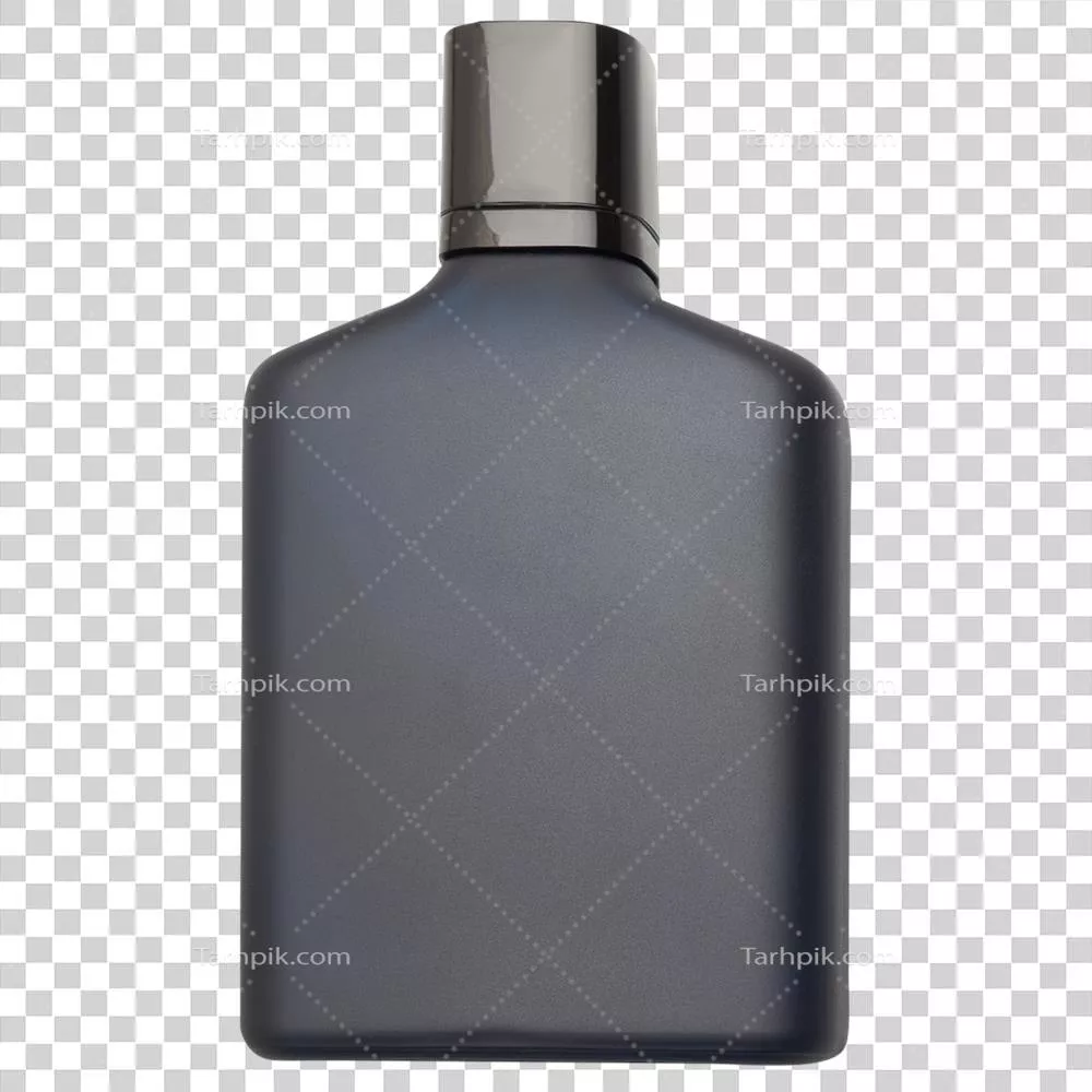 عکس دوربری مدل شیشه عطر با طراحی زیبا و کیفیت بالا برای استفاده در تبلیغات
