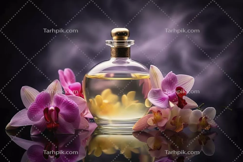 عکس عطر و رایحه دلپذیر از گل های ارکیده نرم و زیبا
