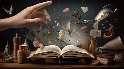 عکس تجلی خلاقیت در روز جهانی کتاب: دنیای شگفت انگیز هنرهای دیجیتال