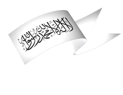 عکس دوربری طراحی المان پرچم افغانستان برای روز ملی استقلال با ربان زیبا