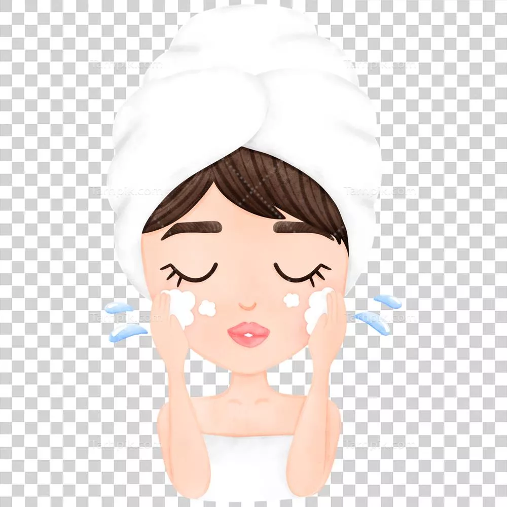 عکس دوربری ماسک صورت برای مراقبت از پوست و افزایش اعتماد به نفس بانوان