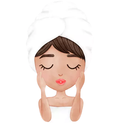 عکس دوربری ماسک صورت برای مراقبت از پوست و افزایش اعتماد به نفس بانوان