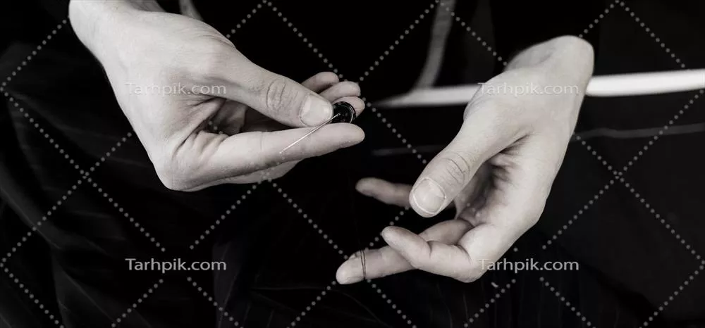 عکس آموزش دوخت دکمه و نکات مهم در خیاطی برای مبتدیان
