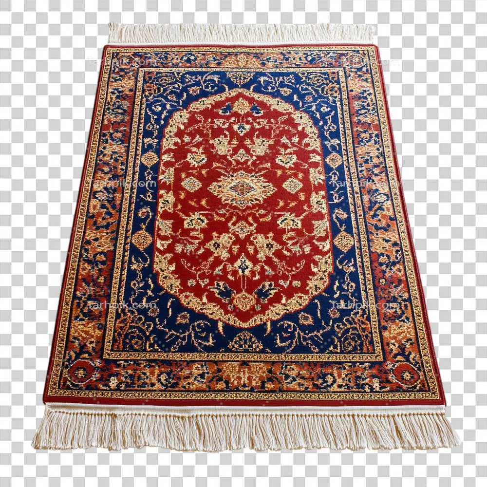 عکس دوربری فرش نماز ویژه ماه رمضان با طراحی زیبا و پس زمینه شفاف