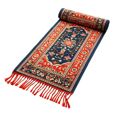 عکس دوربری مجموعه ویژه رمضان با طراحی رنگی قرمز و آبی برای دعا و نیایش