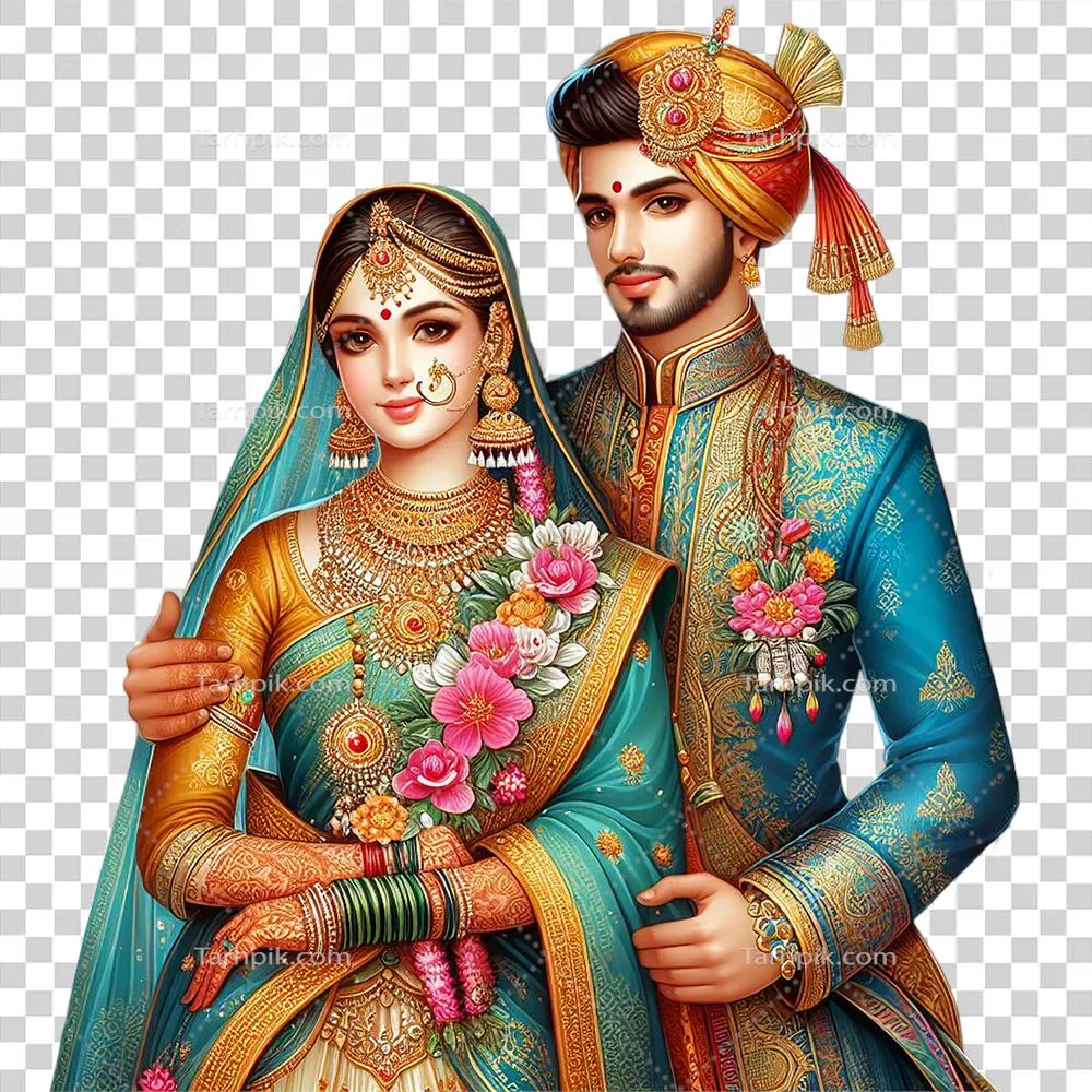 عکس دوربری عکس زیبا و آرام از یک زوج عروسی برای دعوتنامه عروسی