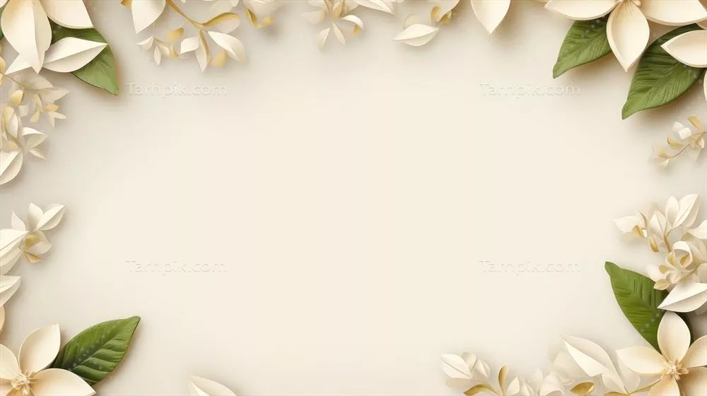 عکس قاب گلدار چند رنگ برای کارت و بنرهای عروسی و بهار