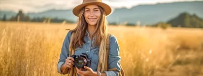 عکس عکاسی زنانه در دل طبیعت: لحظاتی زیبا و به یادماندنی
