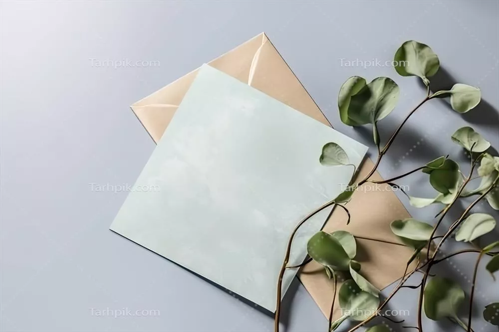 عکس مجموعه بنرهای عمودی با طراحی گل های آبرنگی برای دعوتنامه های عروسی و بهاری
