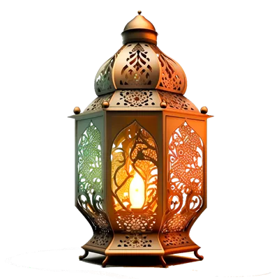 عکس دوربری چراغ رمضان کریم: نماد نور و برکت در ماه مبارک رمضان