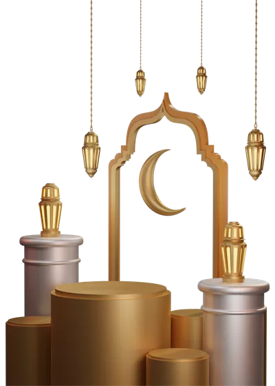 عکس دوربری تصویر سه بعدی زینتی ویژه ماه رمضان با طراحی منحصر به فرد