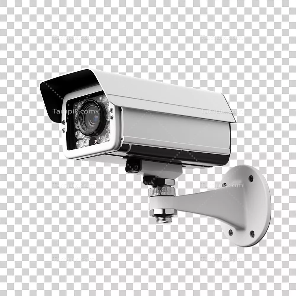 عکس دوربری دوربین مداربسته دیواری هوشمند با طراحی مدرن و کارایی بالا