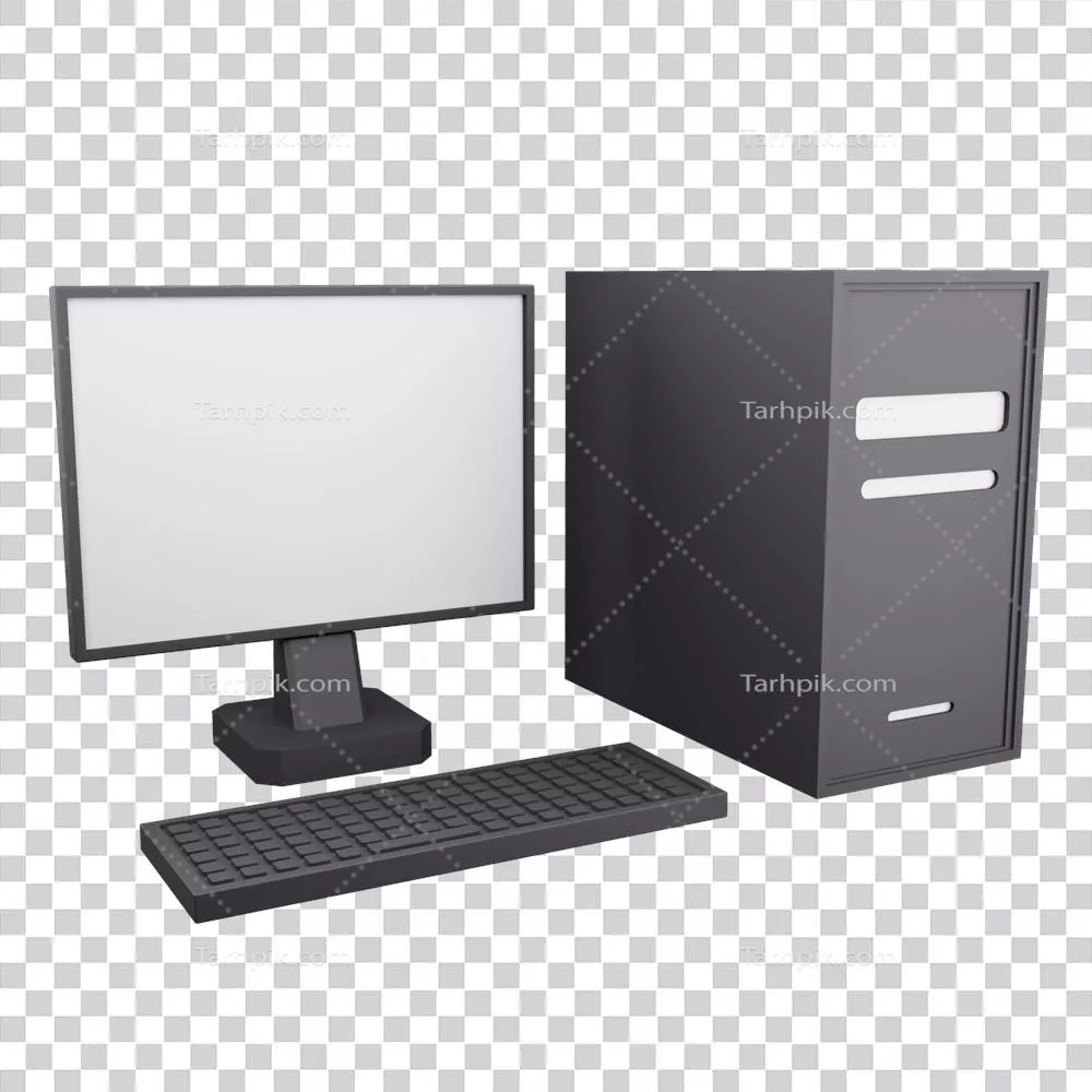 عکس دوربری آیکون سه بعدی با طراحی کم پلی گون برای استفاده در کامپیوتر