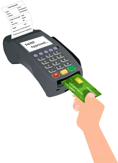 عکس دوربری دستگاه خواننده کارت اعتباری: ابزاری برای تسهیل پرداخت های آنلاین