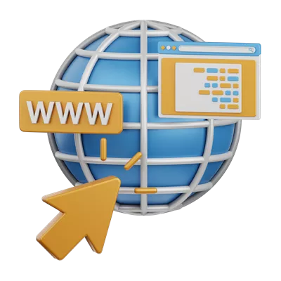 عکس دوربری تصویری سه بعدی از طراحی وب و برنامه نویسی برای توسعه نرم افزار