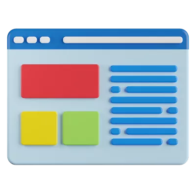 عکس دوربری تصویرسازی سه بعدی وبسایت با کیفیت بالا و جذاب