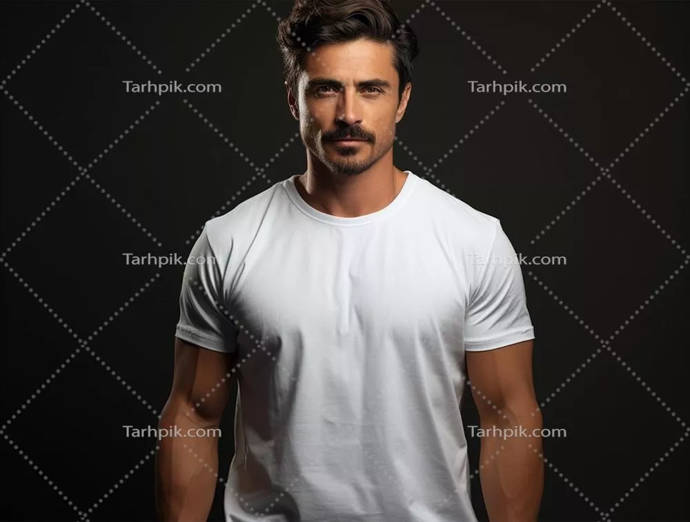 تی شرت سفید حرفه ای و ساده برای استفاده روزمره و طراحی های خلاقانه