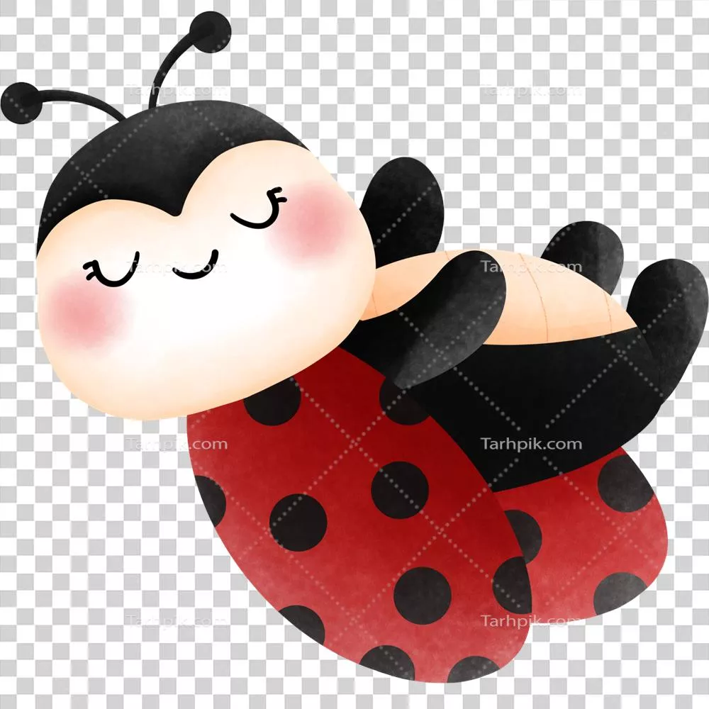 کلیپ آرت آب رنگی موریانه بازیگوش: تصویرگری زیبا از حیوانات نوزاد و حشرات دوست‌داشتنی