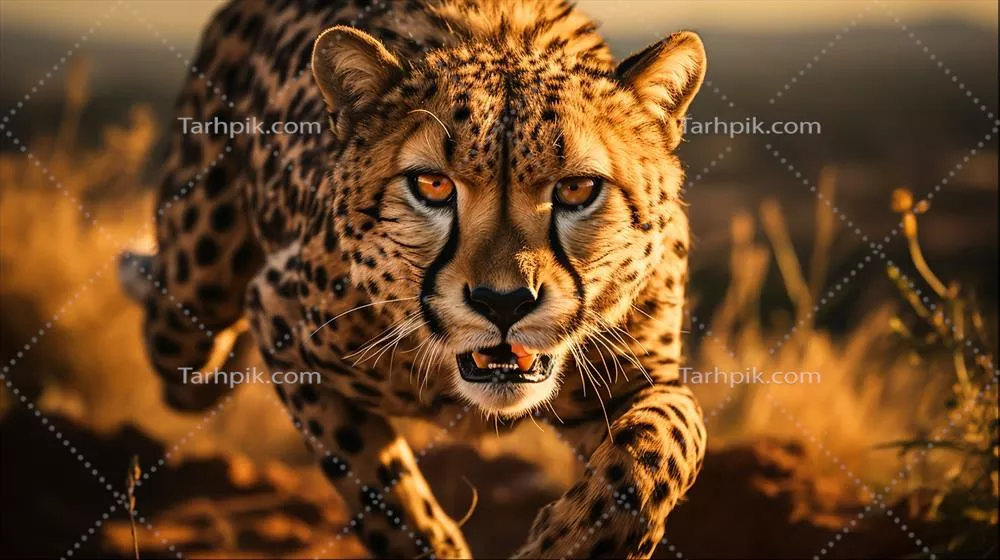 اجرای چیتا در حیات وحش آفریقا: هنر زنده با هوش مصنوعی