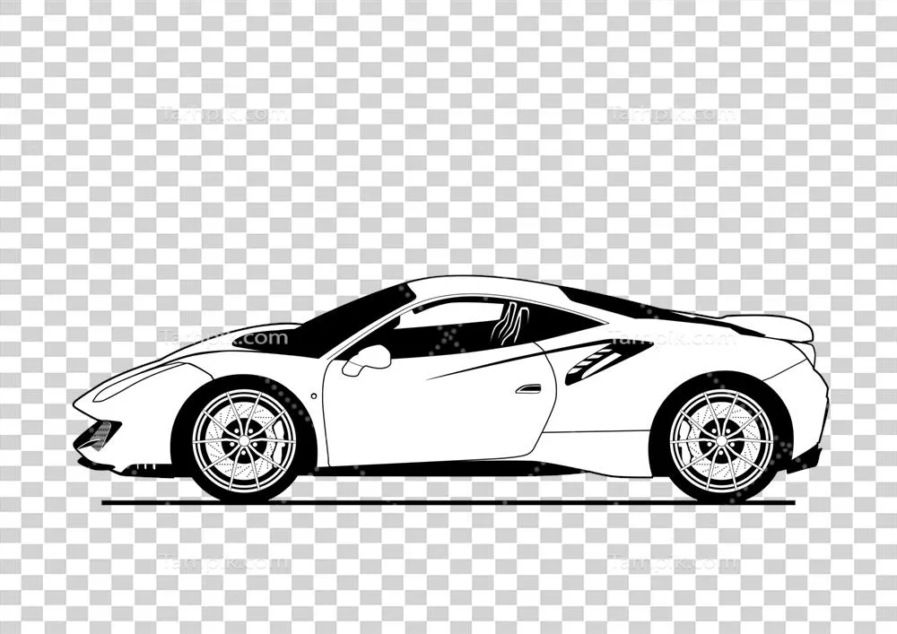 فرمت فایل سیلوئت سوپرکار برای رنگ آمیزی: خلق آثار هنری خود با دقت