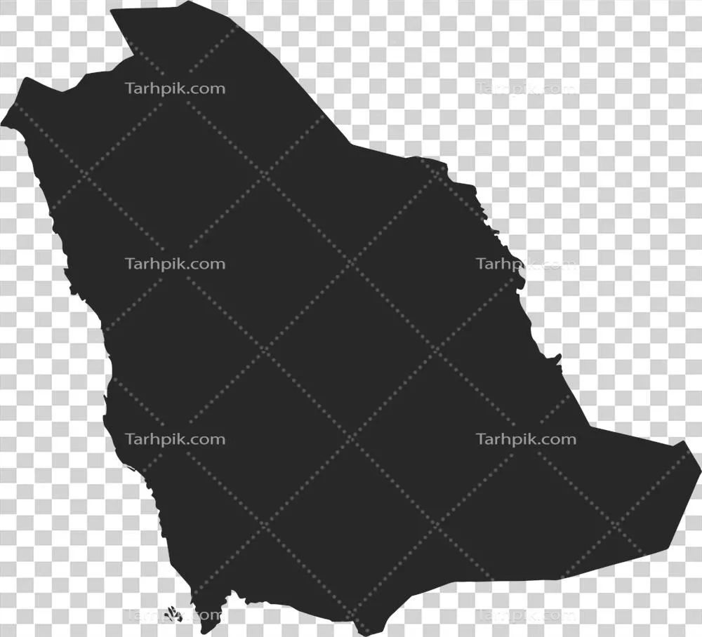 نقشه کشور عربستان سعودی: بررسی جغرافیایی و سیاسی این سرزمین