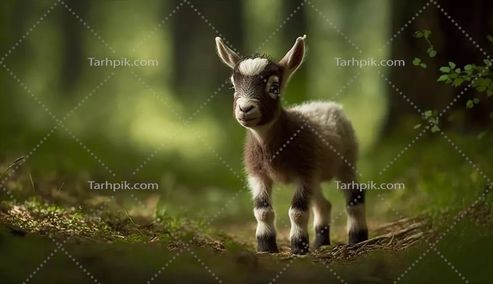 تصاویری زیبا از حیوانات بانمک در دل طبیعت با هوش مصنوعی