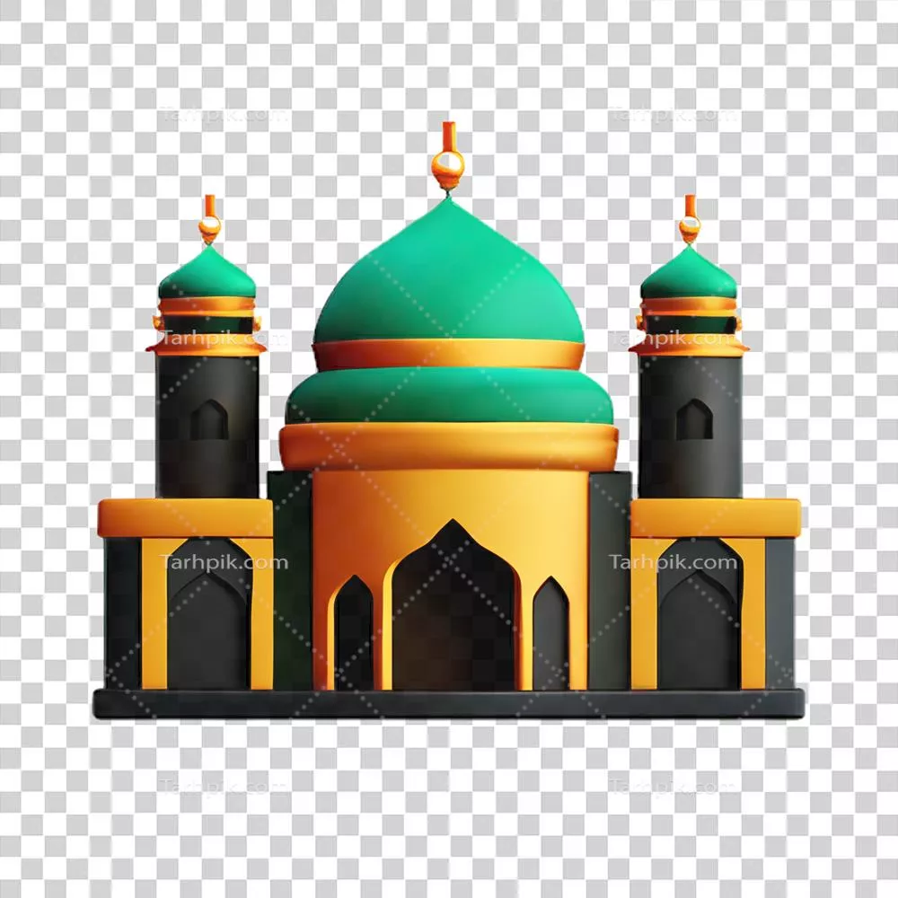 تصویر سازی سه بعدی نماد کربلا: نمادین و معنادار در تاریخ اسلام