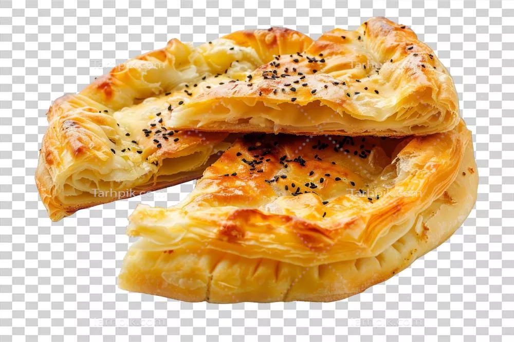 برک طلایی و خوشمزه با عطر و طعم دلپذیر و ترد