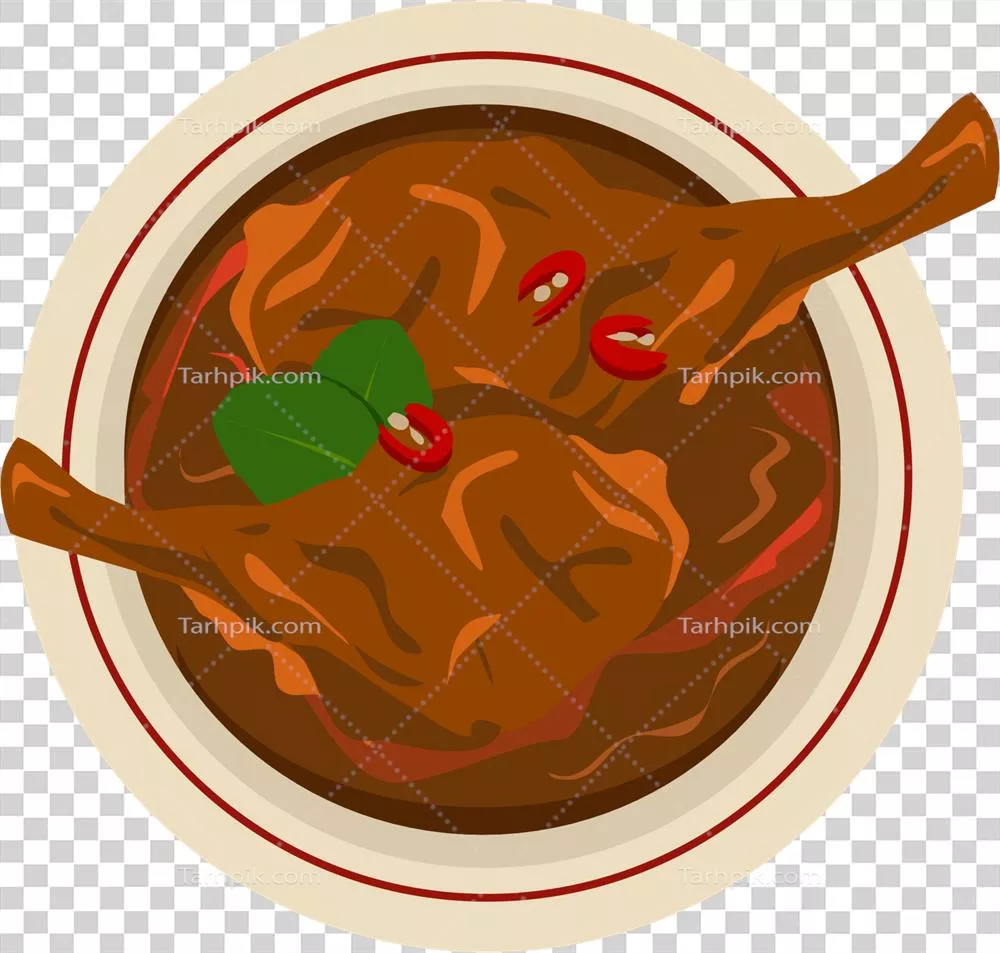 رندنگ: خوراکی خوشمزه و سنتی با عطر و طعم خاص در ظرفی زیبا