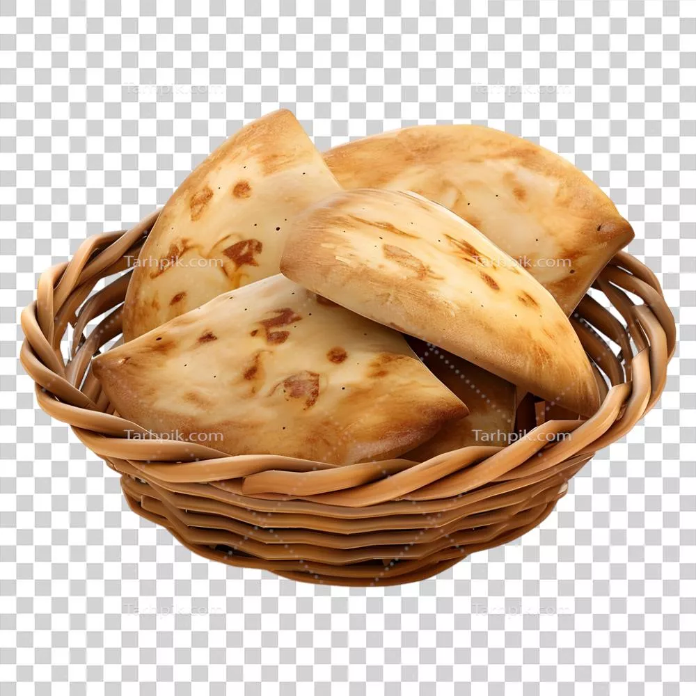 تولید تصویر سهبعدی نان پیتا یا نان نان با استفاده از هوش مصنوعی
