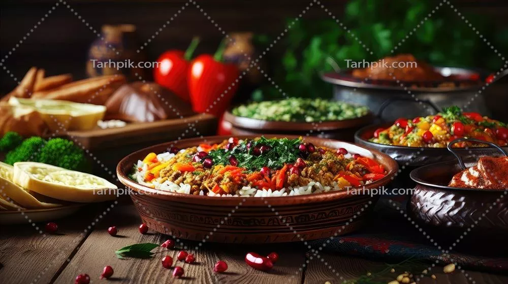 ماهیچههای ترکی: غذاهای سنتی ترکیه تولید شده با هوش مصنوعی